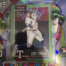 2026 Topps Series 1 Celebration - Cody Freeman (RC) #224 Confetti Parallel 