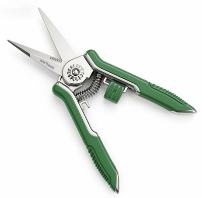 FLORA GUARD Gartenschere 16,5cm Pflanzenschere mit Soft-Touch