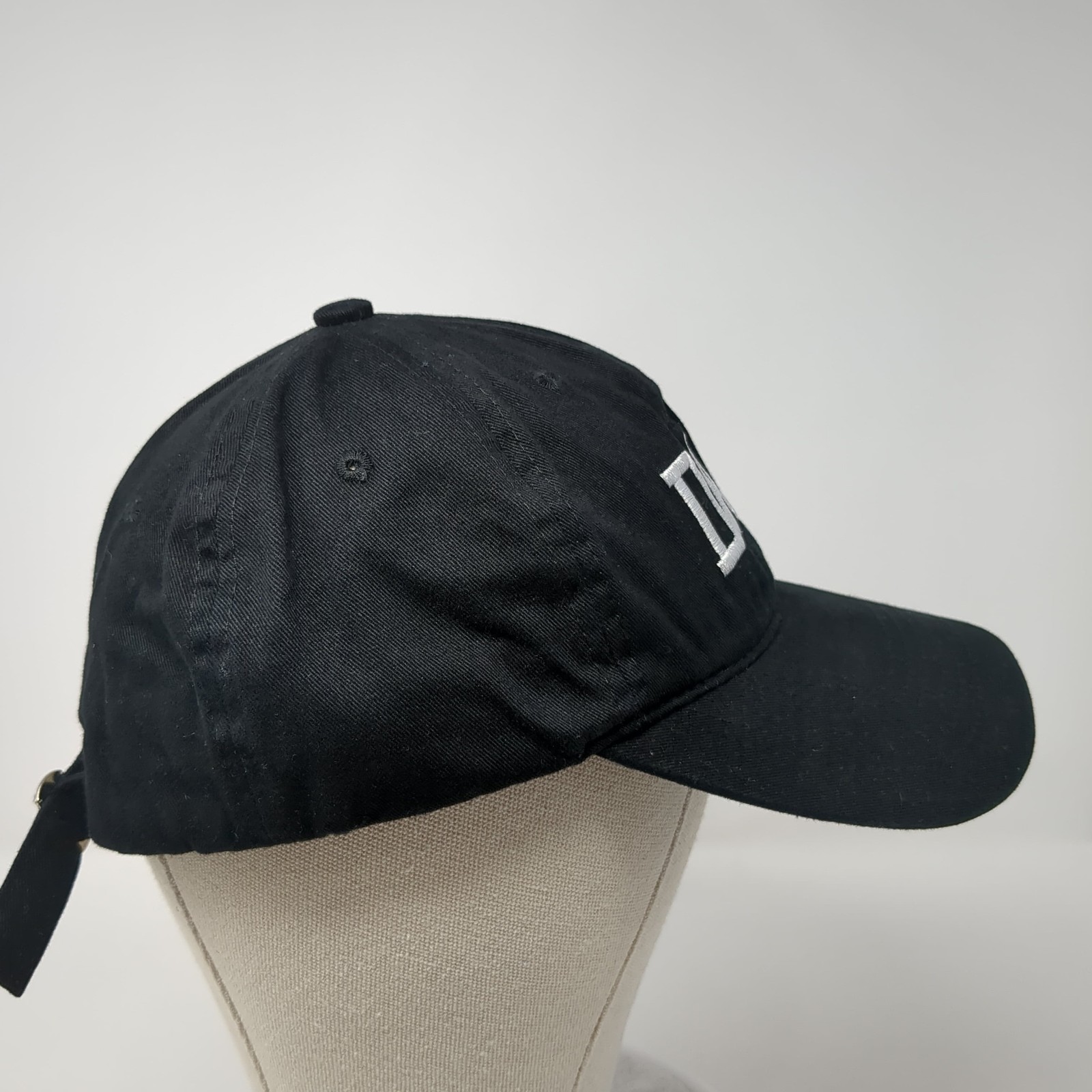 Dad Slideback Baseball Cap Solid Black One Size A… - image 5