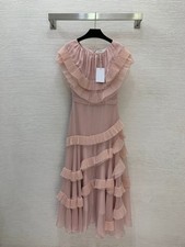 2026 spring hot sales runway show fashionable classy high-end dress SML