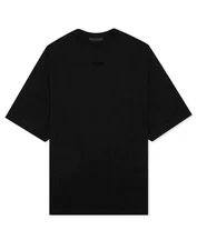 Fear of God Essentials Jet Black T-Shirt Large (Fall Winter '23 Collection)