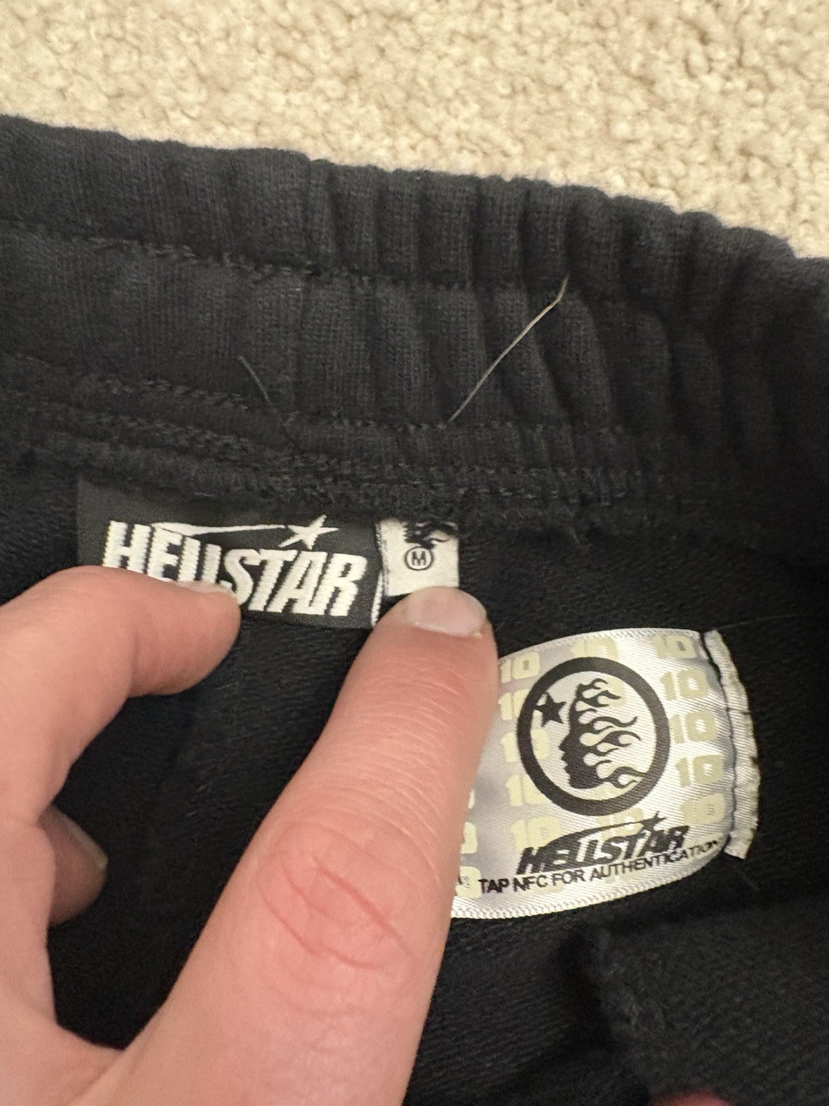 Hell Studios Star Flare Patchwork Embroidered Swe… - image 4