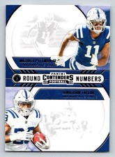 2020 Contenders Round Numbers #10 Jonathan Taylor/Michael Pittman (ref 193456)