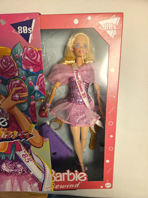 Mattel Barbie Rewind 80s Prom Queen Modepuppe / OVP (ungeöffnet)