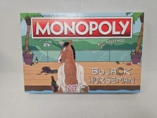 Bojack Horseman: Monopoly Board Game Usaopoly NEW OPEN BOX ONLY READ 