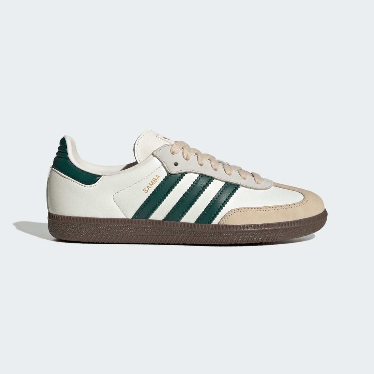Adidas W Samba OG Sneakers Original Shoes Off White/Green JR8843
