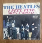 The Beatles - I Feel Fine - Capitol LA 1964 Pressing - 5327 - Sleeve - 45