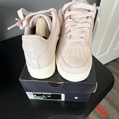 Nike Air Force 1 Retro PRM Jewel 2017 Beige Silt Red 941912-600 Low Top