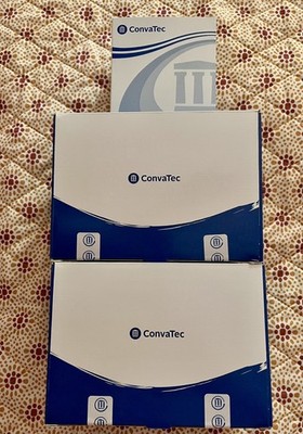 2 BX ConvaTec 416406 Natura Closed Pouch W/Filter & Sur-Fit Wafers 125264  1-3/4
