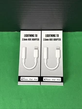 2 Pack Light. To 3.5mm Aux Adapter