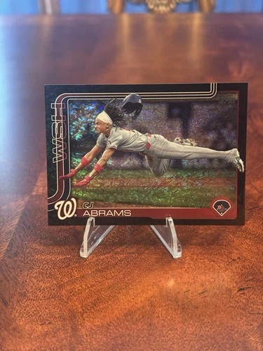 CJ Abrams 2025 Topps CJ Abrams Holo
