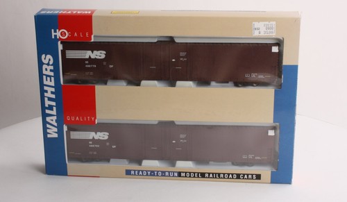 Walthers 932-23515 Norfolk Southern Pullman Std 86' Hi-Cube Boxcar (Juego de 2) EX | Condition: Used