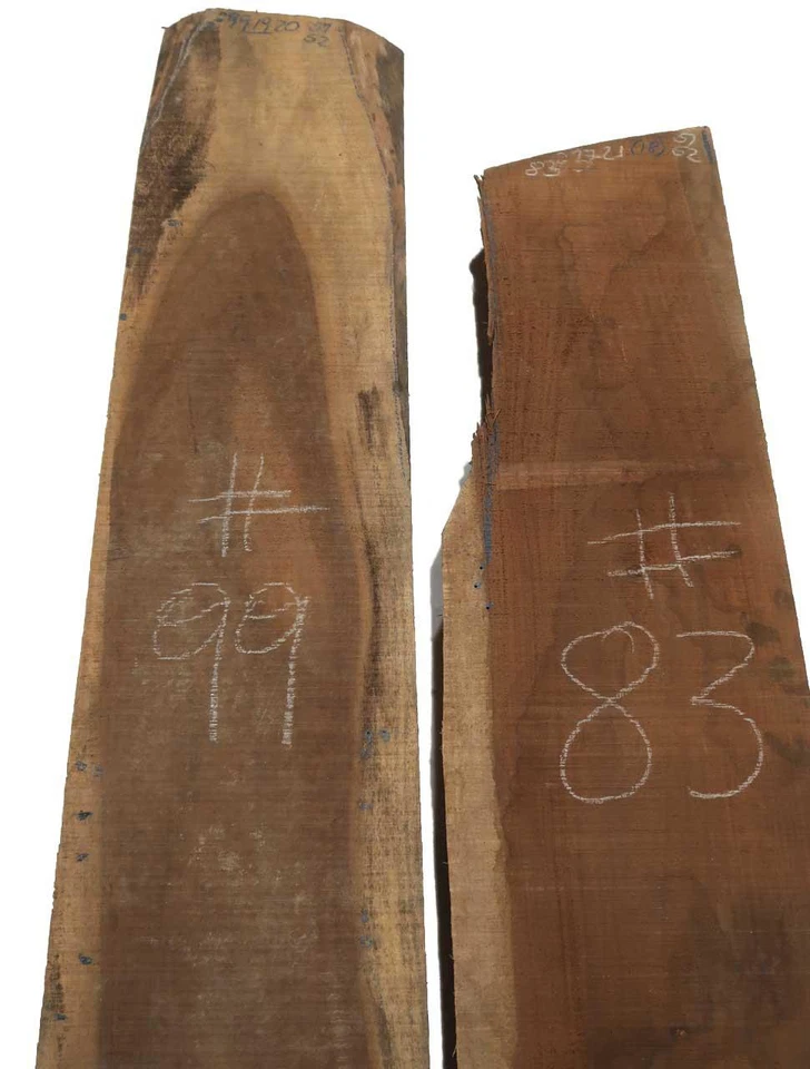 1X Palisandro Madera De Indonesia Sonokeling 99X19-20Cm X 51-52Mm #99 - Imagen 3 de 4