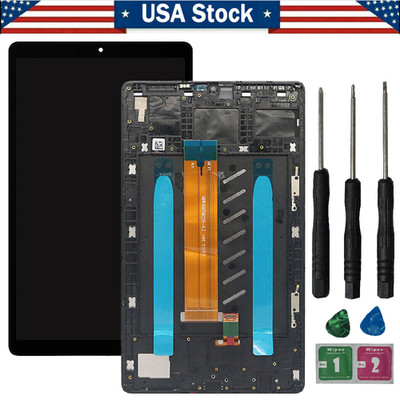 Replace LCD Touch Screen + Frame For Samsung Galaxy Tab A7 Lite SM-T220 SM-T227U