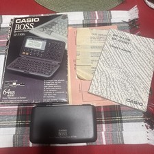 Vintage Casio Boss SF-5300x Business Organizer Scheduling System 64kb