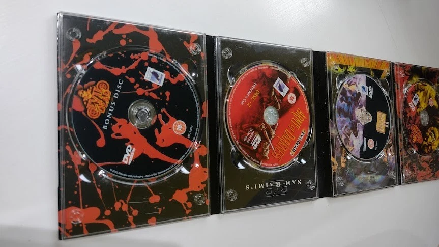 The Evil Dead Trilogy Box Set 4 Disc Collection - Image 4 of 4