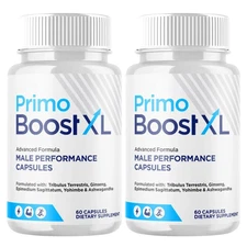 (2 Pack) Primo Boost XL Advanced Male Pills PrimoBoost XL Supplement 120 Capsule
