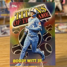 2026 Topps Series 1 - Titans of the Game Bobby Witt Jr. #TOG-16