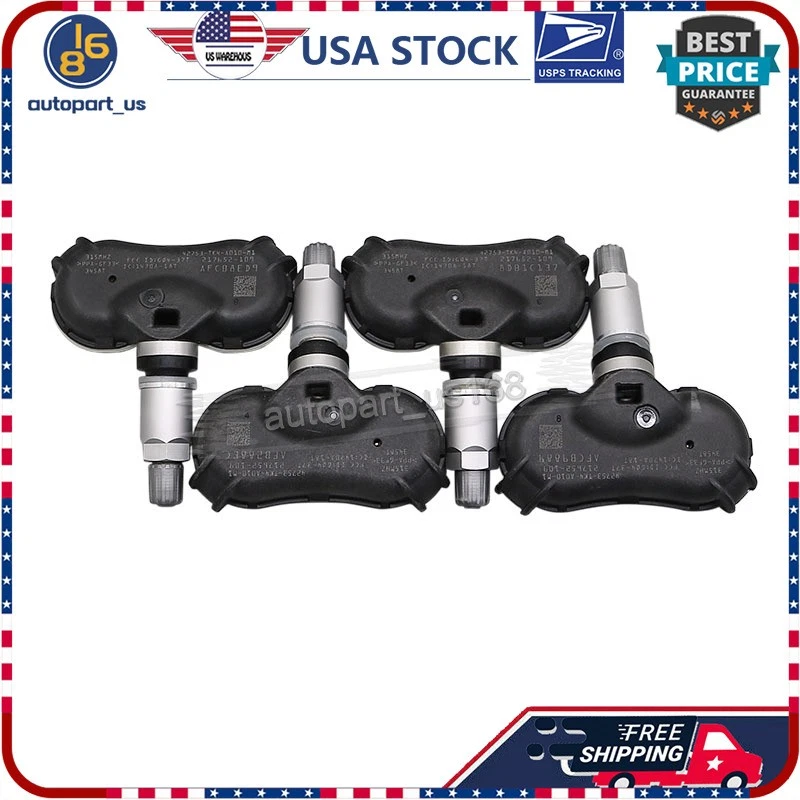 4X Válvula de neumático para sensores Acura ZDX TL RLX TPMS 42753-TK4-A01 42753-TY2-A51 NUEVO Foto 2 de 4