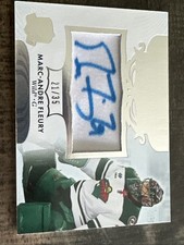 2023-24 UD The Cup Marc-Andre Fleury Scripted Swatches Patch Auto /35