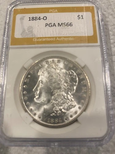 1884-O Morgan Silver Dollar MS66