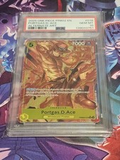 One Piece - Premium Booster Vol. 2 Portgas.D.Ace PRB02-018 Alt Art PSA 10 ACE
