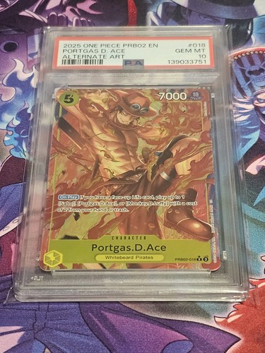 2025 Portgas.D.Ace [Alternate Art] #PRB02-018