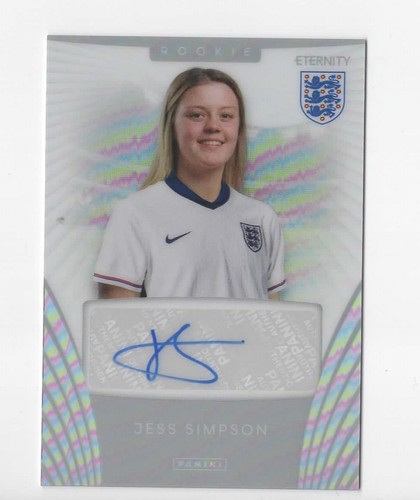 Panini Eternity Lionesses 2025 Jess Simpson England Auto Autograph Rookie Card