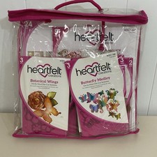 Heartfelt Creations BUTTERFLY MEDLEY Collection Stamps Dies Card Kit Paper Case