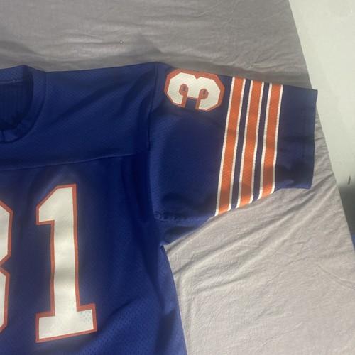 Vintage Rare Chicago Bears Sand Knit Pro Action NFL Football Jersey XL Salaam - Picture 4 of 24