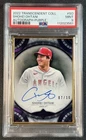 SHOHEI OHTANI PSA 9 2022 TOPPS TRANSCENDENT COLL #TCA-SO ON-CARD AUTO PURPLE /10
