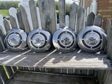 1955 Dodge Dog Dish Hubcaps Hot Street Rat Rod