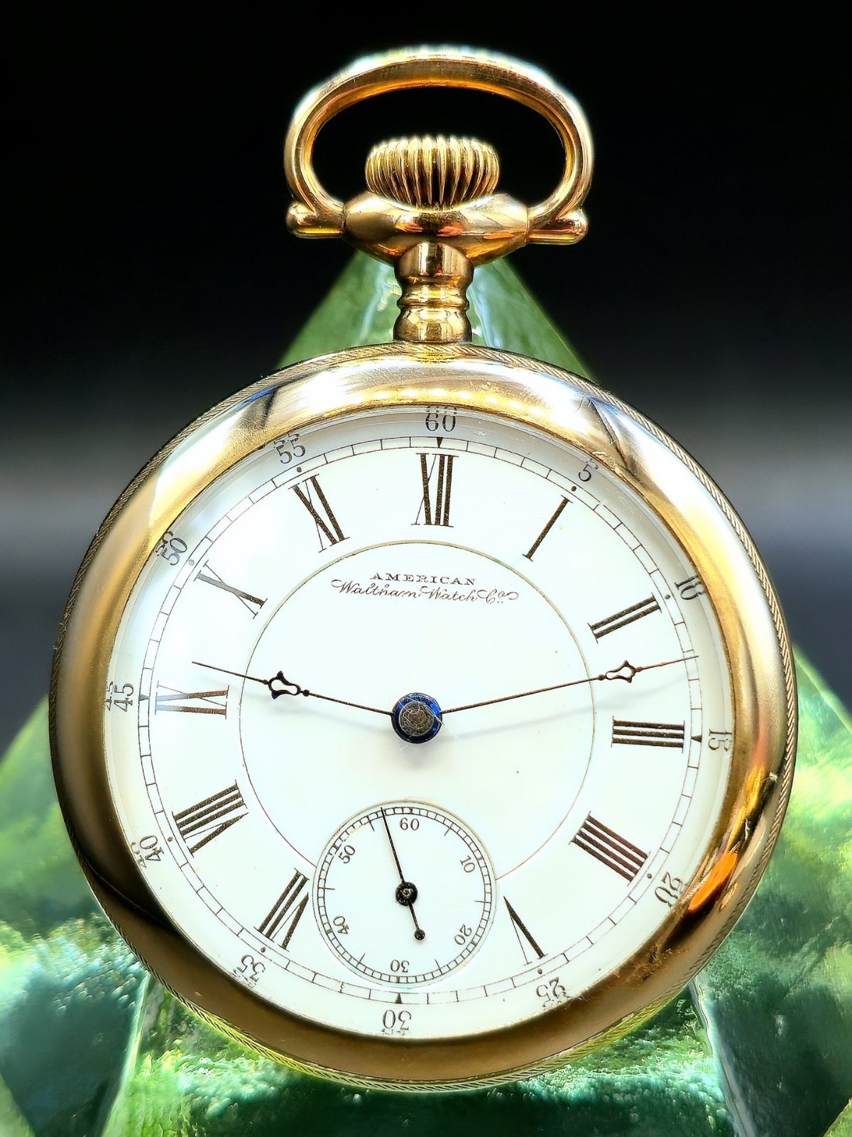 Vintage WALTHAM 1890 18S Model 1883 Pocket Watch W/ Superbly Decorated Movement