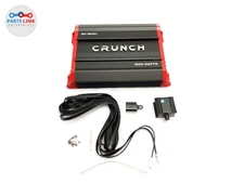 Crunch GP1500.1 1500 Watt Mono Car Audio Amplifier Power A/B Amp GP15001+Remote