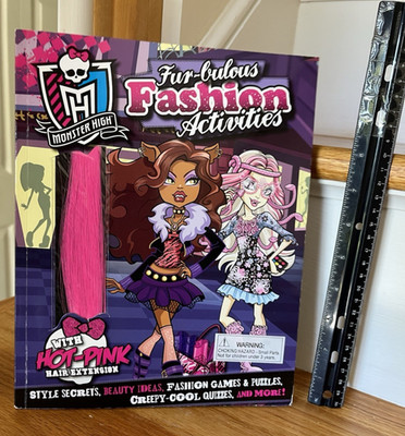 Monster High Fur-bulous Fashion Activities with Hair Extension New