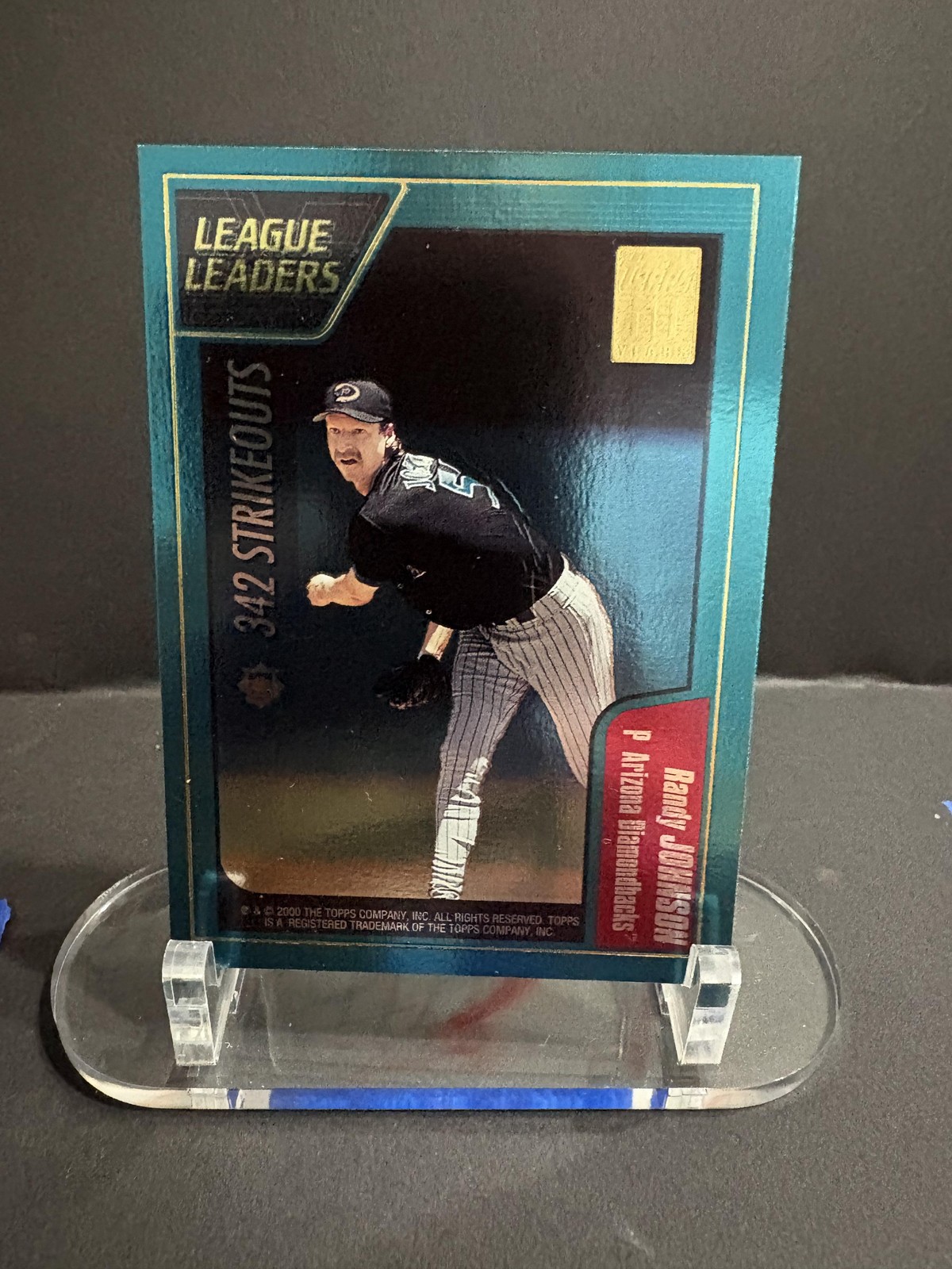 2001 Topps #399 Randy Johnson / Pedro Martinez Limited