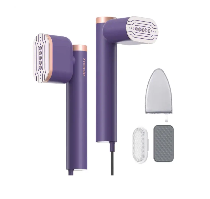 Newbealer Pro 2-in-1 Handheld Garment Steamer NB316C PURPLE New In Sealed Box