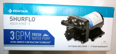 Shurflo 4138-111-E65 Aqua King II Standard Fresh Water Pump  3.0 GPM - 12 Volt