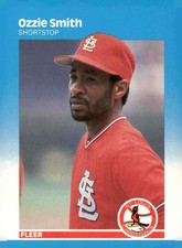 1987 Fleer #308 Ozzie Smith