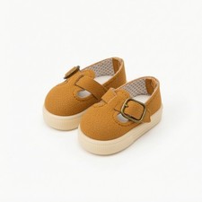 Doll Mary Janes with Buckle Ribbed-Sole BJD Doll Shoes Matte for Photo Shoots