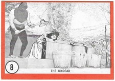 1963 ROSAN FAMOUS MONSTERS (RED BORDER) #8 "THE UNDEAD"! RARE SET!