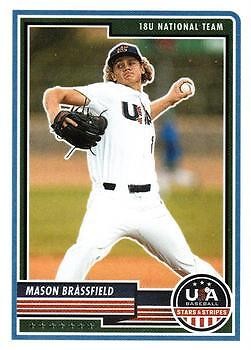 Mason Brassfield 2023 USA Baseball Stars & Stripes - #4