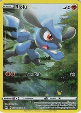 Riolu GG26/GG70 Holo Crown Zenith Galarian Gallery Trainer Gallery Rare NM on eBay