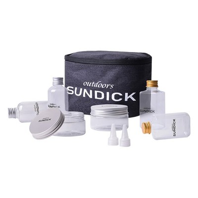 Compact & Convenient Spice Bottle Kit 8pcs Set for Outdoor Cooking & Hiking