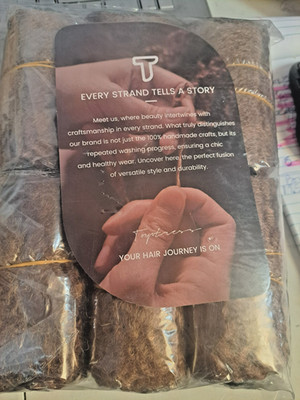 Toyotress marley twists 100% handmade 6pks of 16in ot30/27/6p