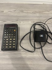 Vintage Hewlett Packard HP 45 Scientific Calculator and Charger - For Parts