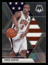 2019 Panini Mosaic Vince Carter #258 USA Basketball Card HOF
