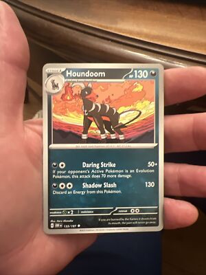 POKEMON Trading Card Houndoom HP130 Stage 1 133/197 2023