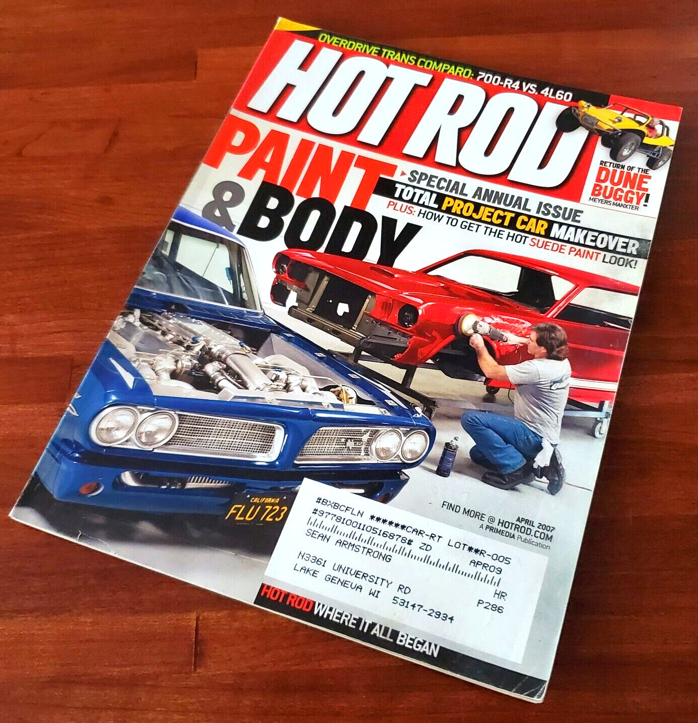 Hot Rod: Paint & Body Total Project Car Makeover Apr 2007 Muscle Car Magazine