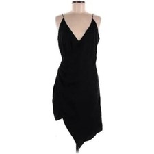 NWT! Never worn! Cushnie x Target Black Leopard Print Asymmetrical Dress Size 18